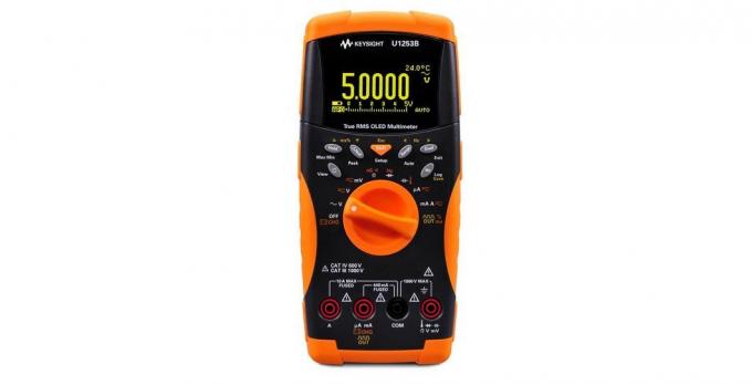 U1253b Handheld Digital Multimeter, 4 ½ Digit, OLED Display